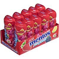 Mentos Chicle Frutas Silvestres- Sin Azúcar - 10 unidades de 30 gr. (Total 300 gr.)